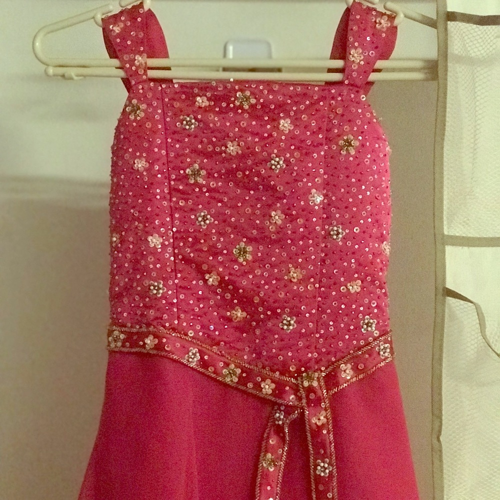 Pink dress